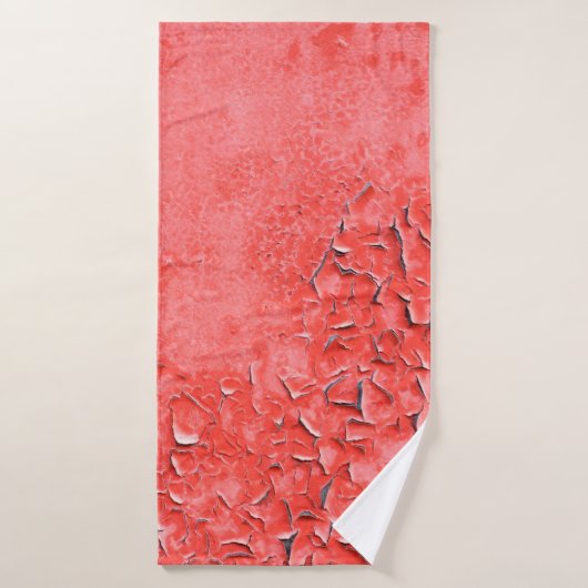 錆鉄壁の背景絵を描ヴィンテージのテクスチャ バスタオル (バスタオル)