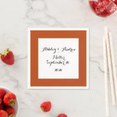 錆高品質色 スタンダードカクテルナプキン (インサイチュ)