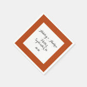 錆高品質色 スタンダードカクテルナプキン (角)