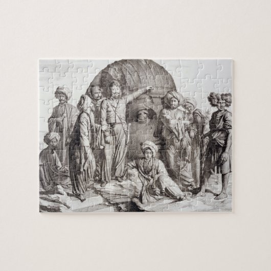 錘を使用している氏Drovettiおよび彼の従節 ジグソーパズル (横)