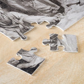 錘を使用している氏Drovettiおよび彼の従節 ジグソーパズル (側面)