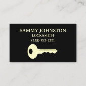 錠前屋と鍵 名刺 (正面)