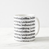 錠前屋のコーヒー・マグ コーヒーマグカップ (正面右)