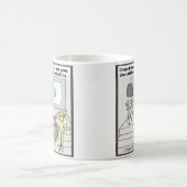 錠前屋のユーモア コーヒーマグカップ (中央)