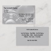 錠前屋の南京錠Backgroud 名刺 (正面/裏面)