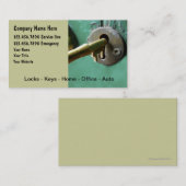 錠前屋の名刺 名刺 (正面/裏面)