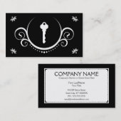 錠前屋の洗練 名刺 (正面/裏面)