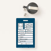 錠前屋 バッジ (裏面リトラクタブル付き)