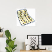 錠剤の投薬ポスター ポスター (ホームオフィス)