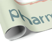 錠剤の薬剤師 ラッピングペーパー (ロールコーナー)