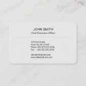 錠剤用ピルボックスプロフェッショナル医療十字架 名刺 (裏面)