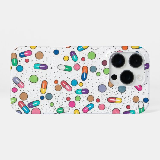 錠剤 iPhoneケース (裏面横)