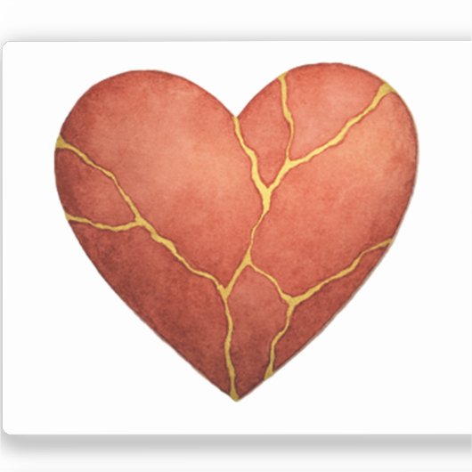 錦次ハート シール (正面)