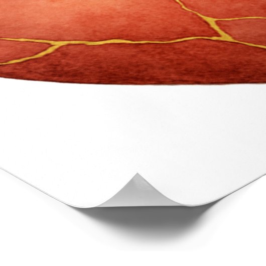 錦次ハート ポスター (角)