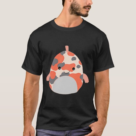 錦鯉の友達ぬいぐるみ Tシャツ (正面)