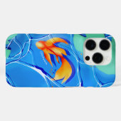 錦鯉の池 青い水の庭 iPhone 16 Case-Mate iPhoneケース (裏面 (横))