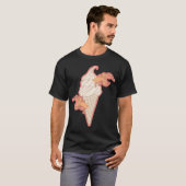 錦鯉アイスクリームアート Tシャツ (正面フル)