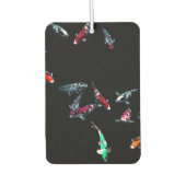 錦鯉コイ着色魚 カーエアーフレッシュナー (正面)