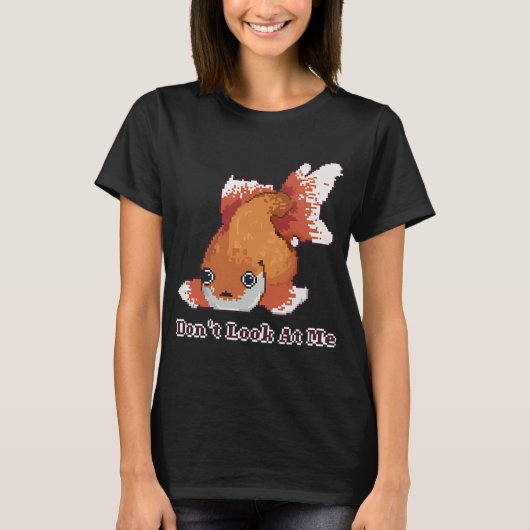 錦鯉ピクセル Tシャツ (正面)