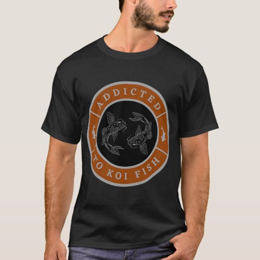 錦鯉依存症 Tシャツ (正面)