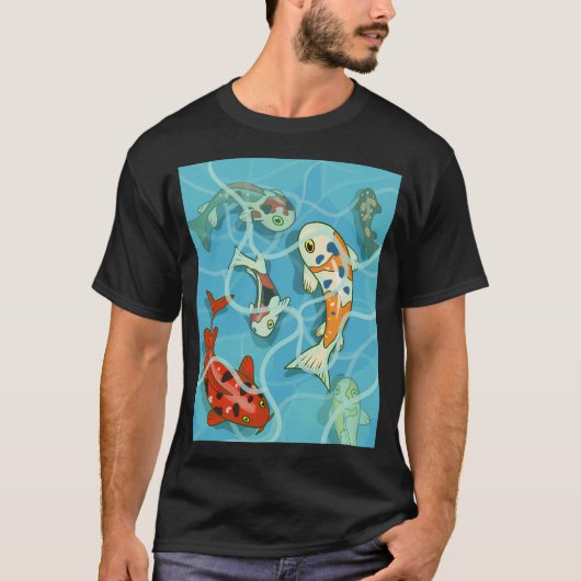 錦鯉 2 Tシャツ (正面)