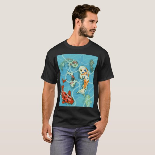 錦鯉 2 Tシャツ (正面フル)