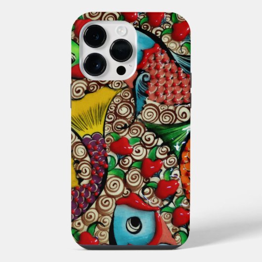 錦鯉 iPhoneケース (裏面)