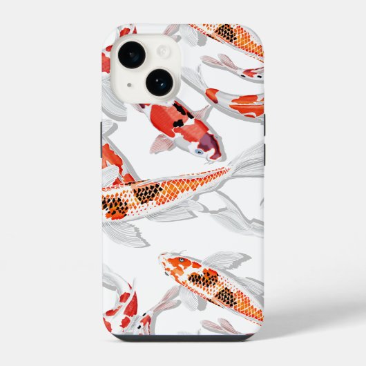 錦鯉 iPhoneケース (裏面)