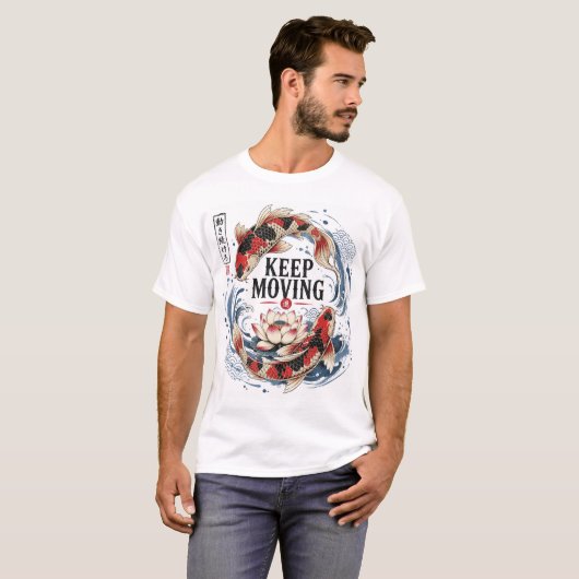 錦鯉 Tシャツ (正面フル)