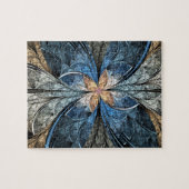 錫が付いている楕円の蝶パズル ジグソーパズル (横)