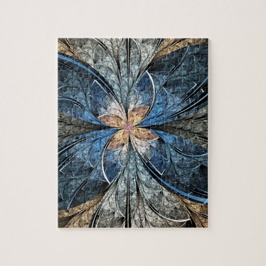 錫が付いている楕円の蝶パズル ジグソーパズル (縦)