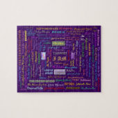 錫が付いている神のパズルの名前 ジグソーパズル (横)