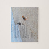 錫が付いている8x10写真のパズル ジグソーパズル (縦)