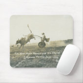 錫の角ハンクキーナンおよび彼の一人乗り二輪馬車 マウスパッド (マウス)