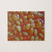 錫を持つ焼いたな豆パズルかジグソーパズル ジグソーパズル (横)