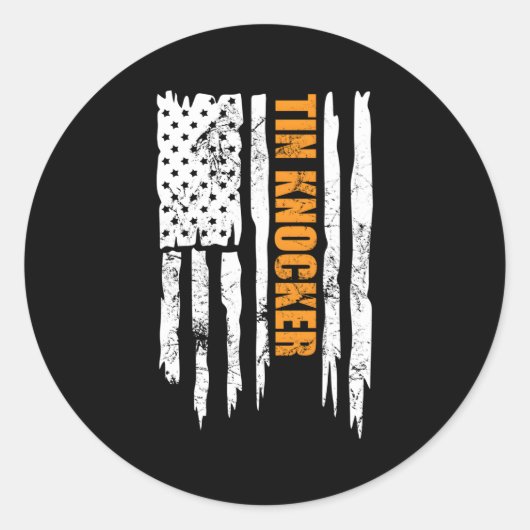 錫ノッカー板金工アメリカン垂直F ラウンドシール (正面)