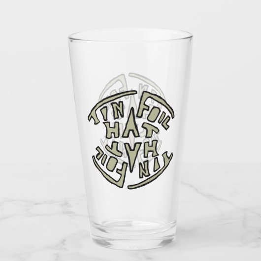 錫箔帽子 タンブラーグラス (正面)