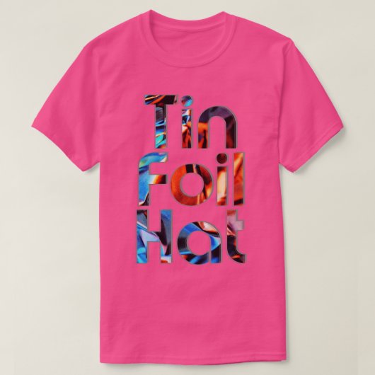錫箔帽子 Tシャツ (デザイン正面)