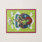 錫-緑のタラ-のパズルすべてのBuddhasの母 ジグソーパズル (横)