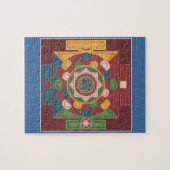 錫- 5つの要素の曼荼羅のパズル ジグソーパズル (横)