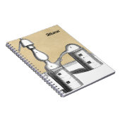 錬金パーソナライズされた炉と弱金フラスコ ノートブック (右側)