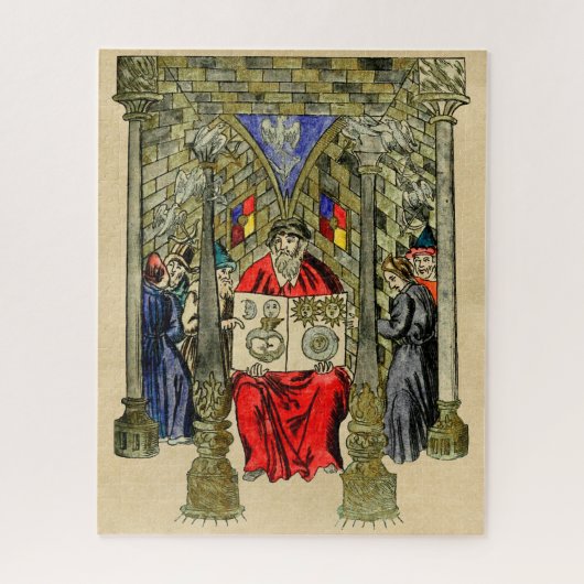 錬金術とハーメチック・アーツの本 ジグソーパズル (縦)