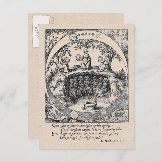 錬金術の三姉妹 ポストカード (正面/裏面)