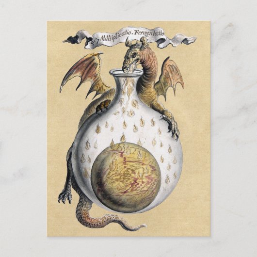 錬金術の増倍のるつぼ ポストカード (正面)
