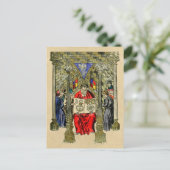 錬金術の本の中のオロボロスのシンボル ポストカード (スタンド正面)