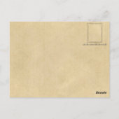 錬金術の本の中のオロボロスのシンボル ポストカード (裏面)