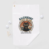 錬金術の猫 ネコ好きへのギフト - Alchemy Cat Club_1 ゴルフタオル (インサイチュ)