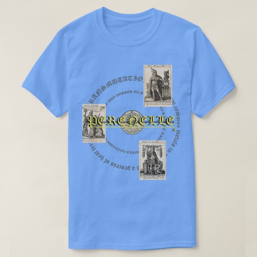 錬金術の秘密 Tシャツ (デザイン正面)
