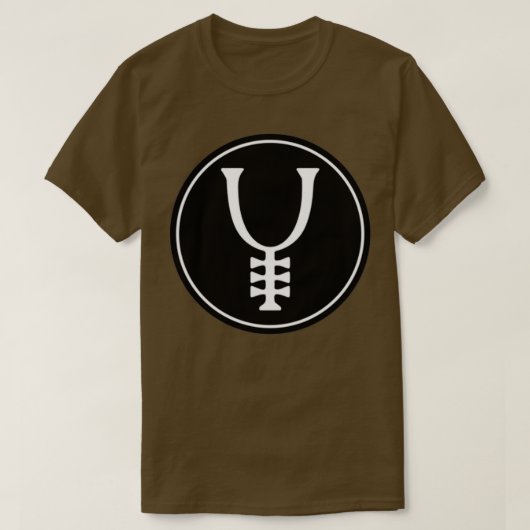 錬金術の藻化シンボル Tシャツ (デザイン正面)