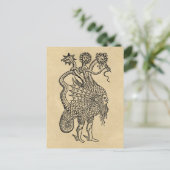 錬金術の蛇のシンボル ポストカード (スタンド正面)